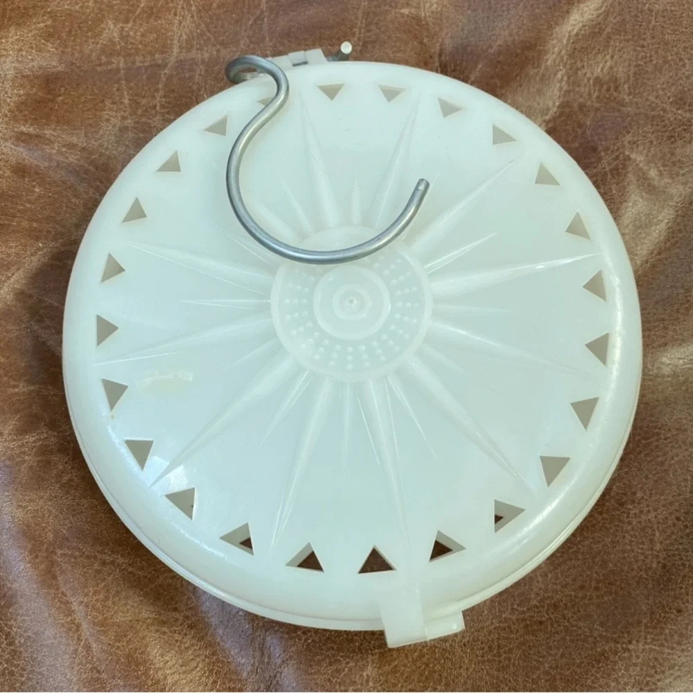 Vintage Fuller Brush Company Deodorizer Container Flower Hanging Hang Up Closet